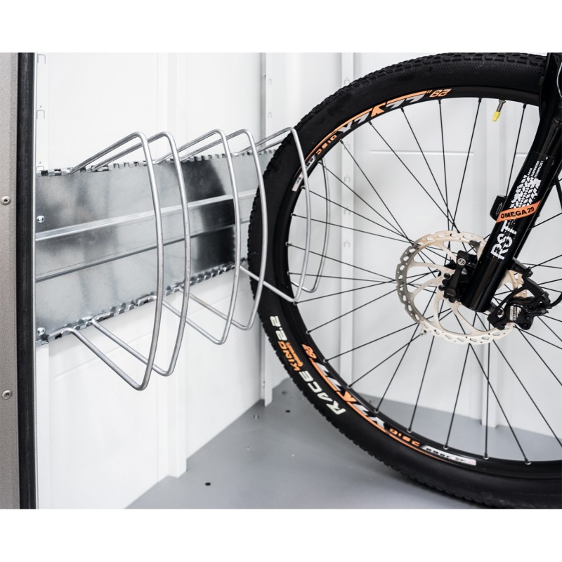 Fahrradständer "bikeHolder" für Gerätehäuser und HighBoard